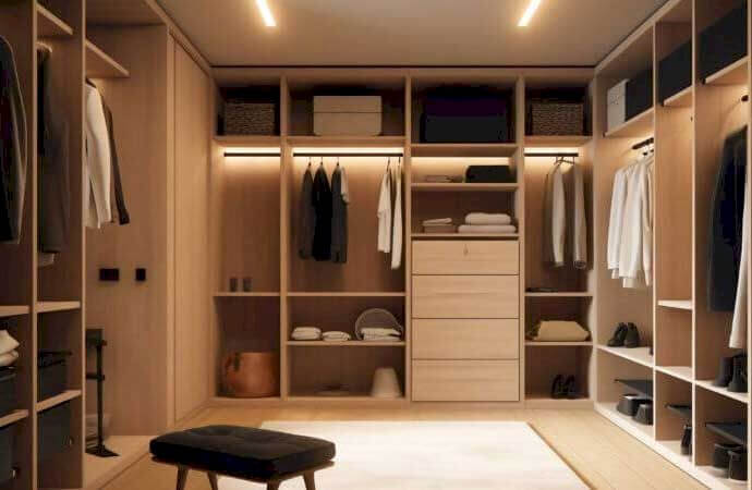 Comment tirer le meilleur parti de l'intérieur de votre dressing ?