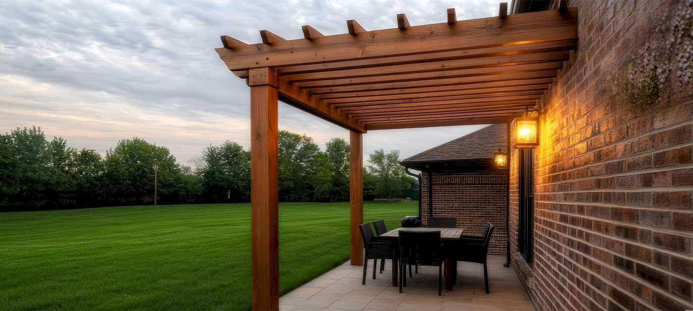 Installation de pergola à Genève
