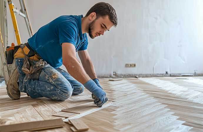Étapes d’un projet de rénovation de parquet en Suisse romande
