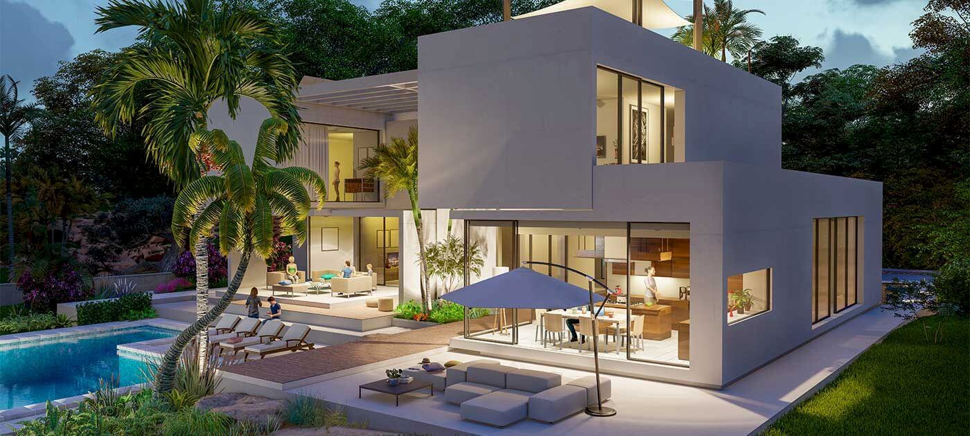 Renovierung einer Villa in Genf